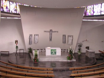 neue Kirche Innenraum